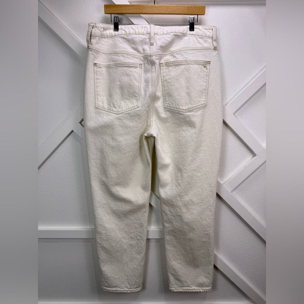 Madewell The Perfect Vintage Crop Jean in Cloud Lining Size 33 - Picture 6 of 12